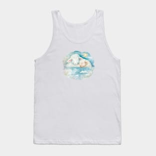 Sleeping lamb Tank Top